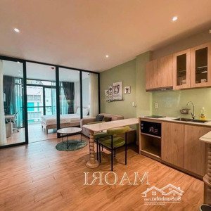 cho thuê căn hộ 1pn ban công đầy đủ nội thất 40m2 ngay hồ hảo hớn q1 gần bùi viện, cầu ông lãnh
