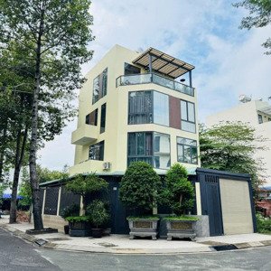 cho thuê nhà kdc cát lái - 10x16m sàn 307m2 - giá 30 triệu - nhà 5 tầng - căn góc