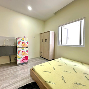 studio cửa sổ lớn, as tự nhiên full nội thất - gò vấp