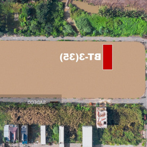 bán đất nền biệt thự bt3-35, kdc long hậu - vị trí đẹp, shr, giá 18tr/m2 - dt 280m2