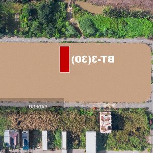 bán đất biệt thự shr mã bt3 - 30 kdc long hậu 280m2 - đường 12m - lh 0909.406.679