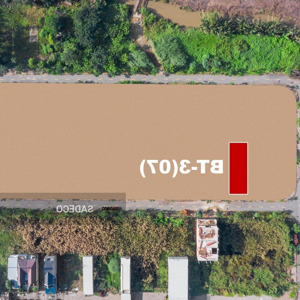 sổ sẵn - đất nền (bt3-07) 280m², hướng nam, đường 12m, kdc long hậu - 0909406679