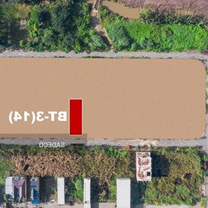 nền bt3-14 đẹp tại kdc long hậu đây, 280m², hướng nam, giá 18tr/m2 [tư vấn ngay 0909406679 ]