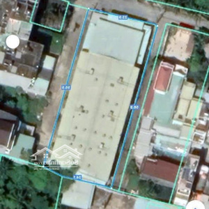 bán xưởng 3mặt tiền 1400m2 ngang 24m dài 57m hiện đang cho thuê 65tr/tháng