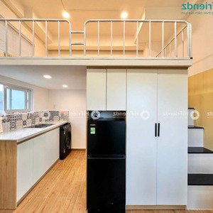 cho thuê phòng trọ gác cao - full nội thất ban công gần văn lang 30m2, view đẹp, đầy đủ tiện ích