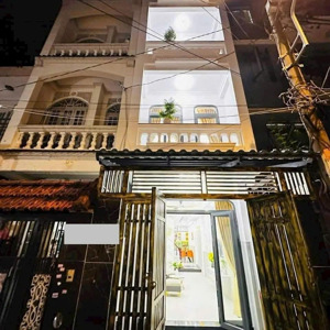 bán gấp siêu phẩm nhà phố- nguyễn du, p1, gò vấp.dt 43,4m2-1 trệt 2 lầu 4pn,4wc,sân thượng.shr