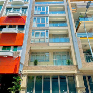 cho thuê tòa nhà mặt tiền hồ hảo hớn, phường cô giang, quận 1 7*20m 3 lầu 80tr/tháng