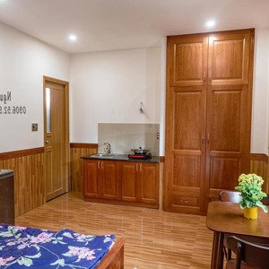cho thuê căn studio (full nội thất)