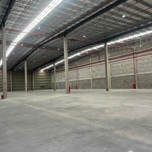 cho thuê kho xưởng mới 3.317m² trong kcn hải sơn đức hòa, long an điện 630kva pccc tự động