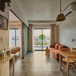 cho thuê chdv khu him lam - d1 - d4 - thiết kế 1 phòng ngủ ban công, thuê ngắn + dài hạn quận 7