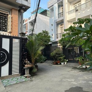 bán nhà phạm văn chiêu - xe hơi đậu nhà - hẻm thông, 71m2 khu vip, nhà cao tầng - 7, x tỷ