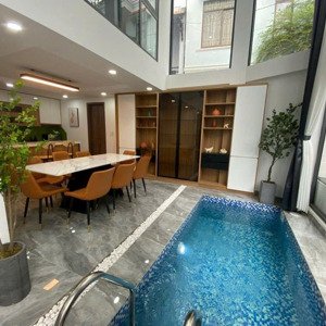 lung linh! nhà 5 tầng (5pn) mới-vào ở ngay + hồ bơi, ngang to 7m - 80m2 - lê quang định chỉ 11,9 tỷ