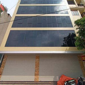cho thuê toà nhà dương nội, đường nguyễn thanh bình 170m2, 6 tầng, mt 10m, thông sàn, thang máy