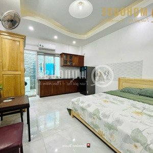 cho thuê căn full nội thất ban công 35m2 gần trần não, cầu sài gòn quận 2