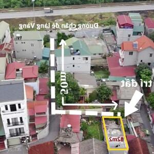 Cần bán mảnh đất 82m2 tặng nhà 2 tầng tại Thôn Vàng, Cổ Bi, Gia Lâm, Hà Nội.