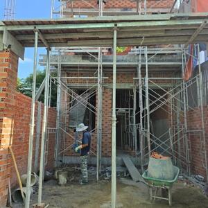 Nhà đang xây trệt lầu 1/ dx87 hiệp an thủ dầu một bình dương giá 2,6 tỷ