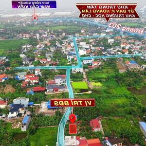 Sát trục thôn Sú - Lâm Động ngõ oto 7 chỗ giá 1.65 tỷ bìa đỏ chính chủ. Lh 0967084289
