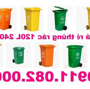 Cung Cấp Thùng Rác Giá Rẻ Tại Các Tỉnh Miền Tây- Lh 0911082000- Bán Giá Cực Rẻ