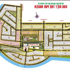 hàng ngon! bán lô góc 2 mt 290m2 đường 659 kdc phú nhuận chỉ 135 triệu/m2 tl - cạnh global city