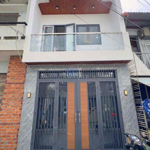 bán nhà 2 mặt tiền trước sau hẻm hương lộ 2 nhà mới ở ngay