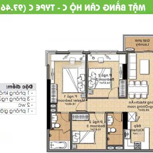 bán căn hộ đức khải q7, dt 97m2 3pn - full nội thất, căn góc, view sông, giá 2,9 tỷ: lh 