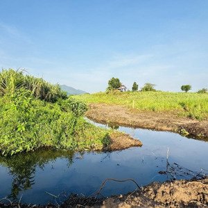bán mảnh vườn giáp suối nước chảy quanh năm diện tích 600 m2, vuông đều trước sau chỉ 135 triệu