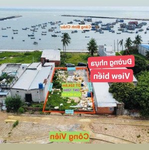 bán hơn 500m đất mặt tiền view biển bình châu thuận lợi xây khách sạn, đầu tư