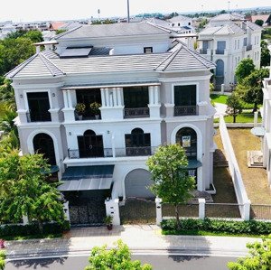 biệt thự song lập v3 - vinhomes quận 9, 350m² gía tốt nhất, trục độc bản, nở hậu, giá 57 tỷ