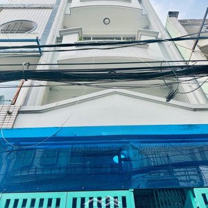 nhà 42m² dương bá trạc, hẻm thông, 4 tầng, 4pn, sổ hồng riêng gần cầu chữ y chỉ 6,8 tỷ