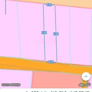 ngang 10,5 x 50m + 80m2 thổ cư, vườn trái cây, đường nhựa chính trần phú, xà bang 