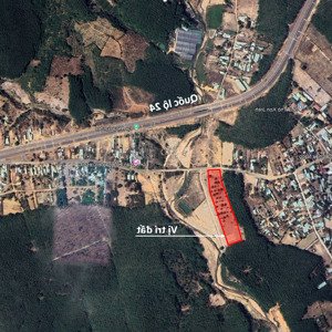 đất thổ cư chính chủ quốc lộ 24, giá 1,5 tỷ