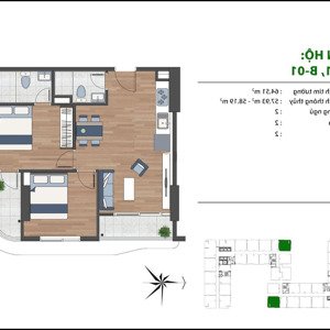 căn b401 benhill đường thuận giao 25, 64,51m2, view đẹp hỗ trợ vay 70%, miễn ls 18th.