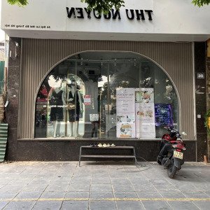 cho thuê nhà mp nguyễn thái học 50m2x4t, mt 4m, thông sàn, cầu thang wc cuối nhà, kd sạch
