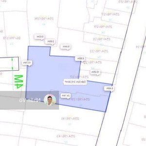Bank Giải Ngân 27.3tỷ. Hxh Gần Nhà Thờ Hầm - Lý Thường Kiệt. Tổng 315m2 đất ở 8.5x24m. Nh đẹp