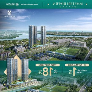 masteri rivera danang - chiết khấu 18% - hỗ trợ lãi xuất 30 tháng - miễn phí dịch vụ 3 năm.
