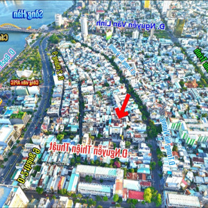 độc quyền! khu đất vàng 1000m full thổ cư xây cao tầng trái tim hải châu cạnh sông hàn