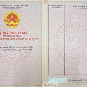 Chỉ Từ 2 Tỷ 5 Sở Hữu - Nhà Hoàn Công - Sổ Hồng Riêng - Tân Phú Trung , Củ Chi - 80m2