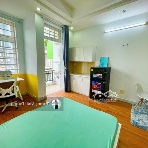 căn hộ dịch vụ mới tinh ngay 749 huỳnh tấn phát có ban công riêng, full nội thất