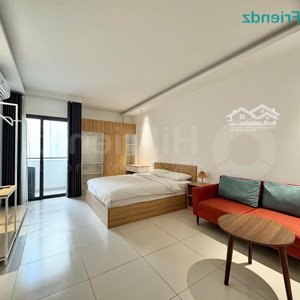 căn hộ studio siêu rộng 32m2 - full tiện nghi mới 100% - ban công chill - gần chợ tân định quận 1
