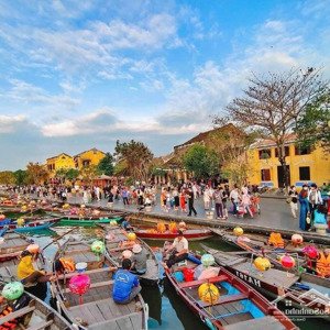 cực hiếm, view sông hoài lãng mạn dt khủng 391m2, mặt tiền nguyễn phúc chu, trục kinh doanh 125 tỷ.