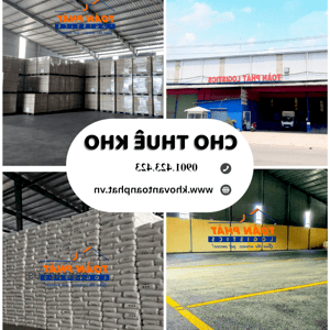 Cho thuê kho hạt nhựa an toàn, sạch sẽ