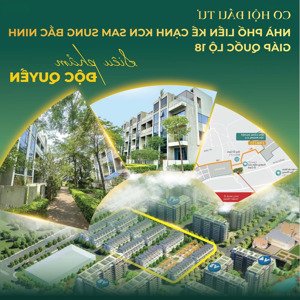 Bán Shophouse View đẹp Tại đường 18, Xã Yên Trung, Yên Phong, Bắc Ninh, 5 Tỷ, 99m2, Sổ Trao Tay