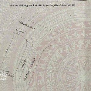 chính chủ cần bán nhanh lô góc đường 5m5 thu bồn & nhân hoà 3. khu hoà xuân