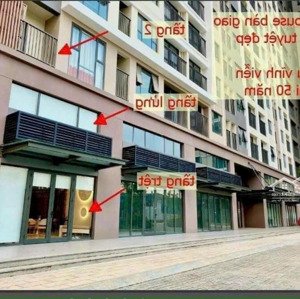 Shophouse 1 Trệt 2 Lầu, Dt Sàn 146m2, Sở Hữu Lâu Dài. Ck 40%. Nh Cho Vay 70%, đối Diện Trường Học.