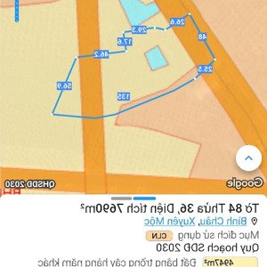 bán đất 2 mặt tiền đường tại bình châu, xuyên mộc dt 1.5 ha, gần suối khoáng, chỉ 40m ra đường 991