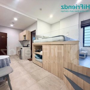 căn hộ studio tách bếp chỉ tính điện | gần cv lê văn tám quận 1, có dọn phòng, gym, bảo vệ 24/7 .