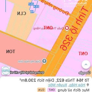 cần bán lô đất có 100tc đường nhựa 6m cách suối nước nóng bình châu 7km, sát tl 326