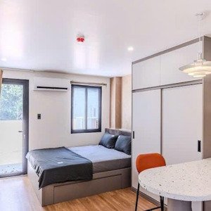căn hộ studio ban công full nội thất cao cấp trần hưng đạo, quận 1