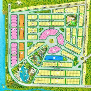 bán lô đất 113m2 đường 16m khu dân cư saigon riverpark thị trấn cần giuộc liền kề vingroup