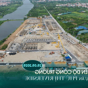 bán bt phú thị riverside, 115 triệu/m2 đất, 74 m2 gia lâm, hà nội. đã có pháp lý sổ đỏ